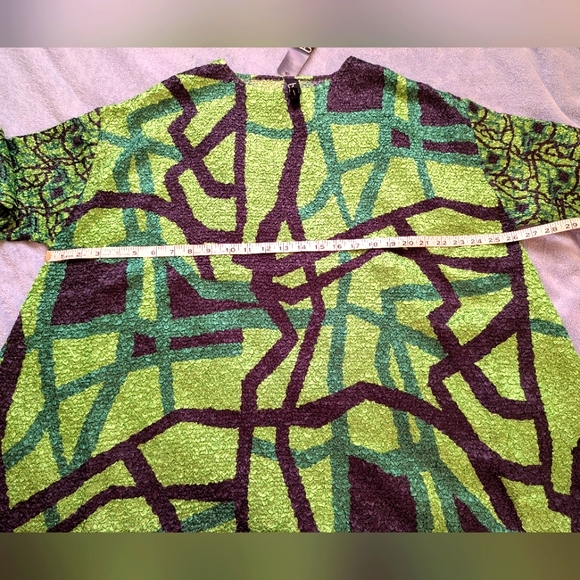 Berek Crinkle Abstract Top   NWT - Picture 7 of 7